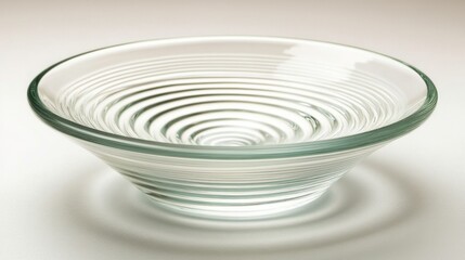 Poster - Ripples on Glass Surface in Macro Detail