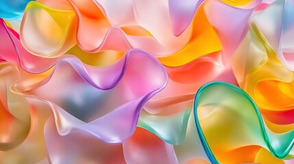 Poster - Soft Colors and Light Filtering Through Glass