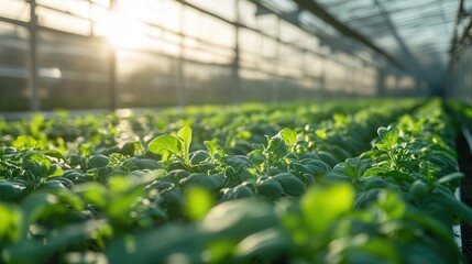 Poster - AI-powered farming greenhouse with automated climate control, pest detection, and precision harvesting