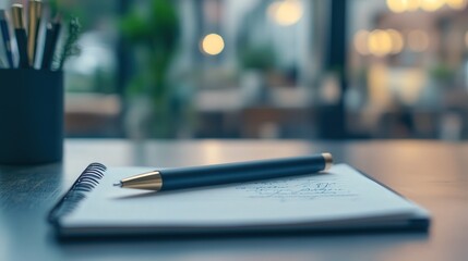 Poster - AI-powered writing assistant pen with grammar correction, real-time translation, and handwriting digitization for seamless note-taking