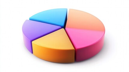 Poster - pie chart system where businesses analyze customer satisfaction through real-time graphical representations