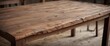 © Tawan - Wooden table with worn finish and rustic details,  natural wood,  rustic decor,  wood grain