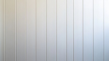 Poster - Detailed close-up shows white paneling with clean vertical lines, exemplifying minimalistic design and offering ample copy space for creative projects
