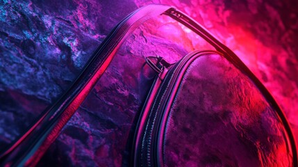 Poster - Luxurious Accessories with Vibrant Colors on Dramatic Background