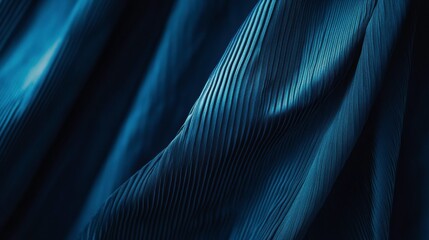 Poster - Unique Fabric Textures with Dramatic Angles and Soft Focus