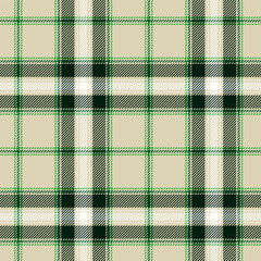 Fototapete - Classic tartan, plaid seamless pattern in shades of green