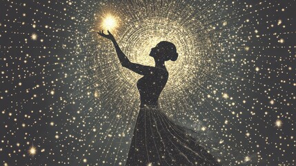Poster - Embracing Self Healing and Transformation Through Emotional Recovery Under Cosmic Light