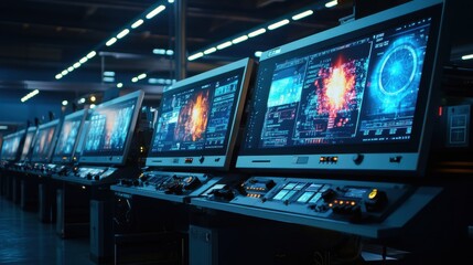 Poster - Advanced Digital Workflow Systems in Modern Studio Setting