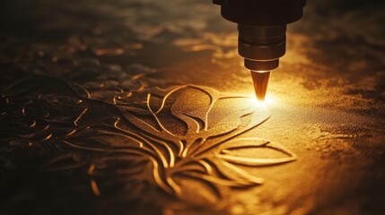 Wall Mural - eco-friendly labels with intricate designs and modern tech