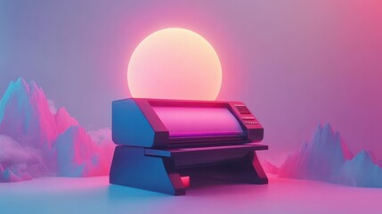 Poster - High-Resolution Printing with Vibrant Minimalistic Style