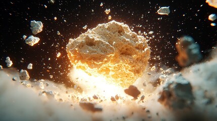 Poster - Exploring Rare-Earth Elements, a detailed overview of their unique properties, applications in technology, and significance in modern industry, highlighting their scarcity and importance.