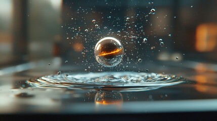 Poster - Rare Earth Elements in Magnetic Levitation Applications, exploring the significance of rare-earth materials in enabling magnetic levitation technologies and their impact on innovation