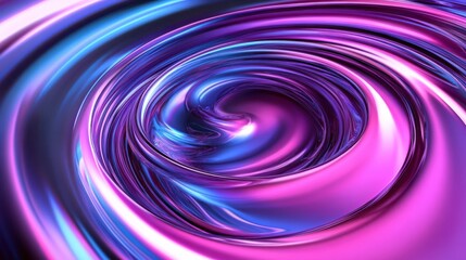 Poster - Vibrant Swirl of Color in Professional Studio Setting