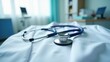 © Vlad - A stethoscope rests gently on a doctor's white coat, ready for a day of providing excellent care.