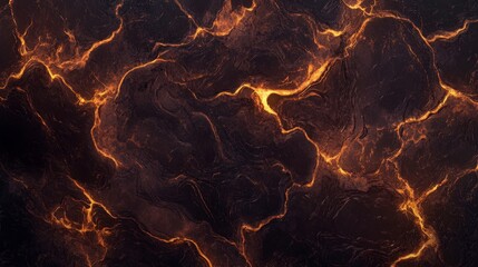 Wall Mural - Dark brown marble texture, seamless pattern, digital art, high resolution