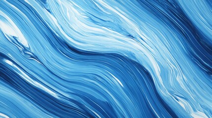 Wall Mural - A blue and white striped pattern, with thick lines of varying density, creates an abstract background with no images or patterns on it