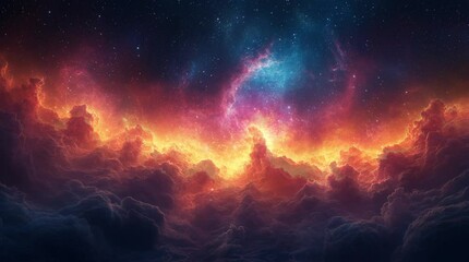 Wall Mural - 宇宙の旅、銀河、アンドロメダ星雲