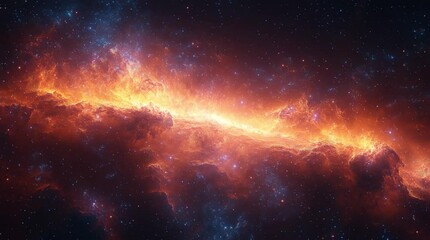 Wall Mural - 宇宙の旅、銀河、アンドロメダ星雲