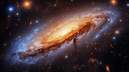 Wall Mural - 宇宙の旅、銀河、アンドロメダ星雲