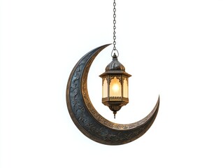 Wall Mural - Cresscent Moon Lantern