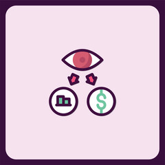 Poster - Financial Performance Monitoring and Analysis Icon