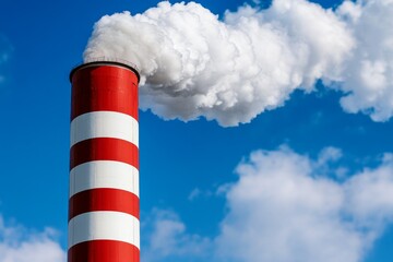 Aufkleber - A scientist analyzing the effects of exhaust fumes on urban air quality using digital data projections
