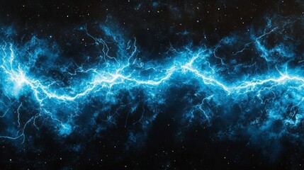 Wall Mural - abstract electric storm in space background, wallpaper, graphic design