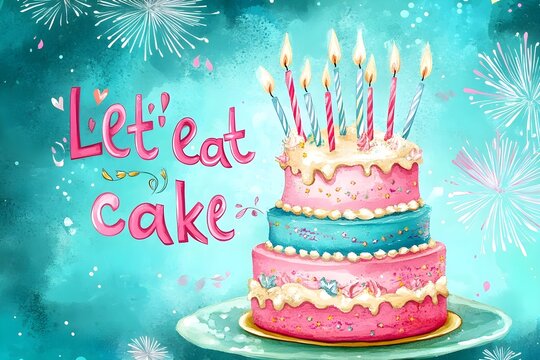 Birthday vector banner template. Happy birthday to you text in white space background with gifts and balloon decoration element for birth day celebration greeting design.