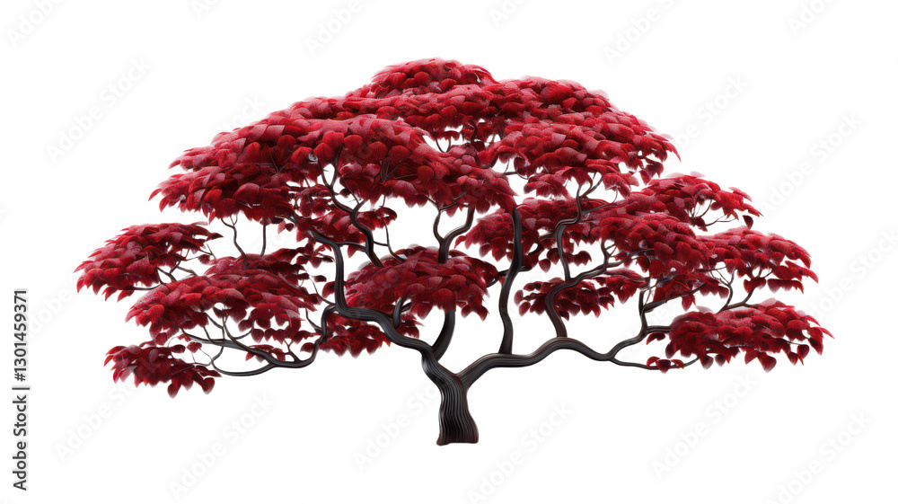 3D Padauk Tree isolated on transparent background, PNG Stock Photo ...