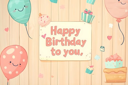 Delicious birthday cupcake on table on light background
birthday, gift, anniversary, balloon, illustration, text, decoration, event, invitation, vector, celebrate, greeting, party, surprise
