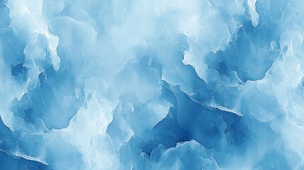 Poster - Abstract Blue Marble Background Design