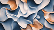 © Alexandre - Minimalistic 3d abstract pattern with clean lines and subtle color gradients, creating a visually captivating design with smooth textures and modern aesthetic