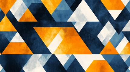 Poster - Create vibrant geometric art studio digital design modern environment aesthetic perspective triangles and patterns
