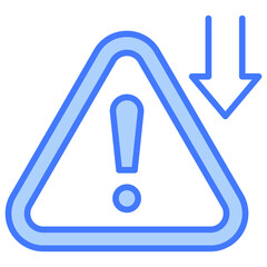 Poster - Error Blue Icon