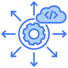 Poster - Deployment Blue Icon