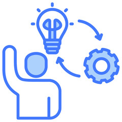 Poster - Initiative Blue Icon