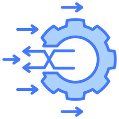 Poster - Change Blue Icon