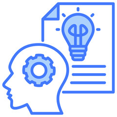 Poster - Concept Blue Icon