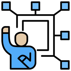 Poster - Skill Lineal Color Icon
