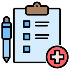 Poster - Add Task Lineal Color Icon
