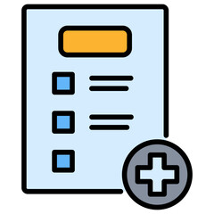 Poster - Add Task Lineal Color Icon