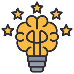 Poster - Inspired Lineal Color Icon