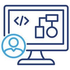 Poster - Software Engineer Dual Tone Icon