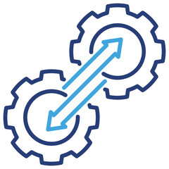 Poster - Transition Dual Tone Icon