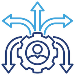 Poster - Flexible Dual Tone Icon
