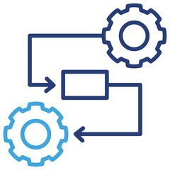 Aufkleber - Automation Dual Tone Icon