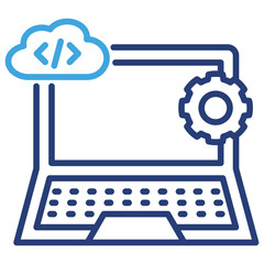 Poster - Software Dual Tone Icon