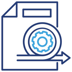 Poster - Scrum Dual Tone Icon