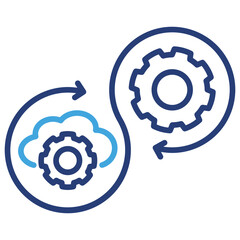Poster - Devops Dual Tone Icon