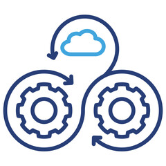 Poster - Devops Dual Tone Icon